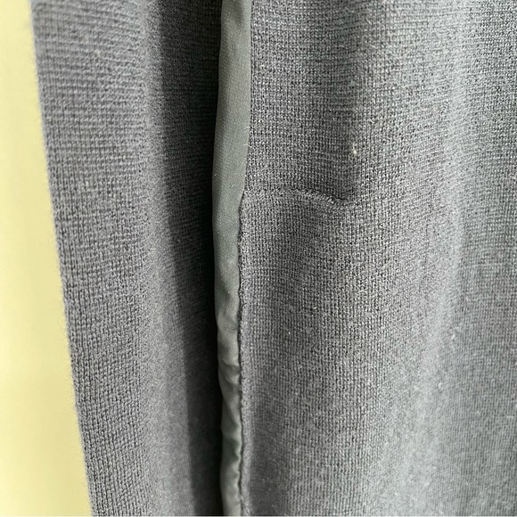 Vince Wool Dark Navy Blue Mixed Media Sweater Dress Size small - Picture 5 of 15